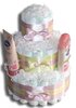 Cotton Candy Mommy diaper cake large