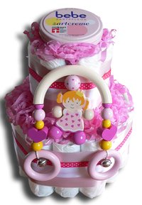 Mini Princess Diaper Cake