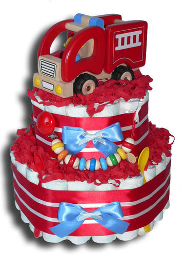 Fire Brigade Diaper Cake