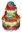 Funny Rainbow diaper cake with dots
