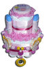 Princesses Round Dance Diaper Cake