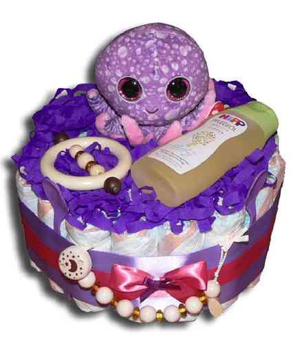 Olga Octopus Diaper Cake