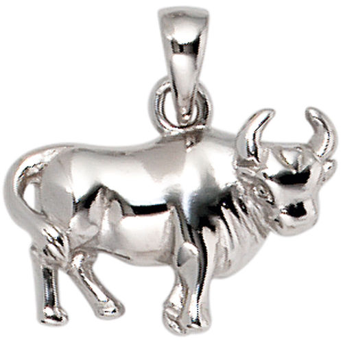 Taurus zodiac pendant 925 silver