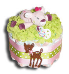 Roe Deer Rike Mini Diaper Cake