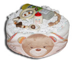 Bear nature Diaper Cake