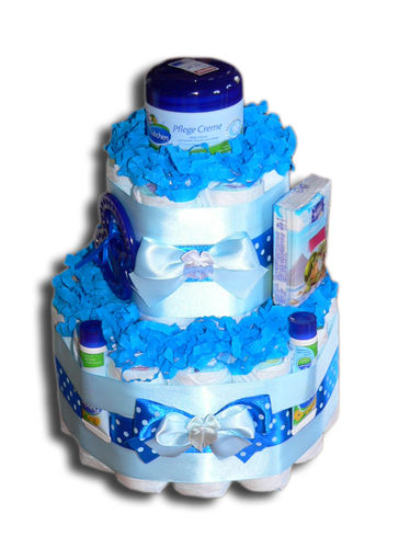 Nappy Cake DM blue